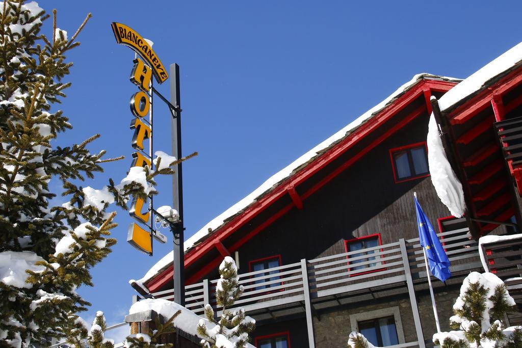 Hotel Biancaneve Colle Colle Sestriere Buitenkant foto
